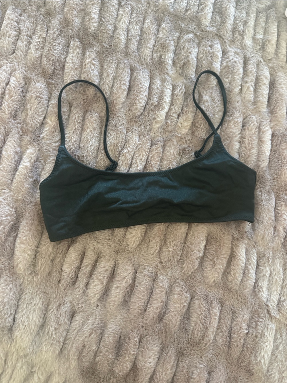 triangl swimwear Black Minimalist Bikini Top